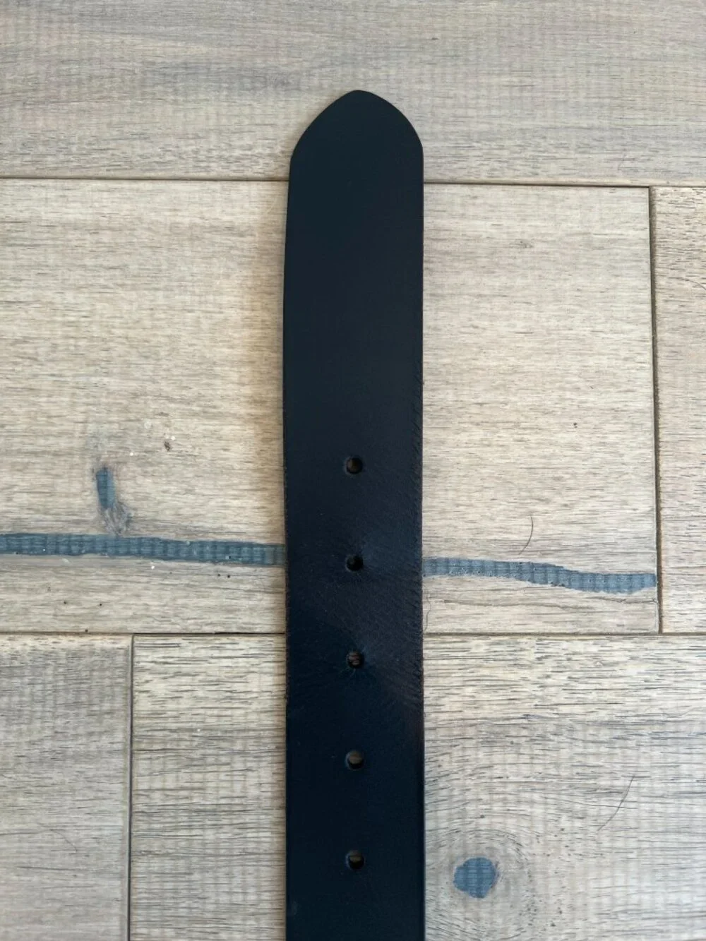 Frye Black Leather Belt Women's Size Large Gold Round Buckle EUC